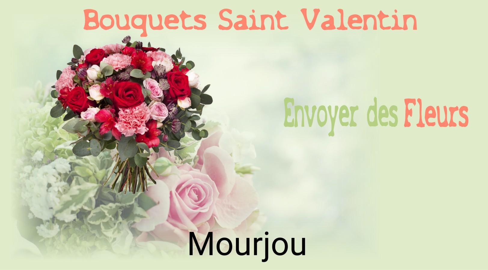 Roses de Saint-Valentin livrées à Mourjou